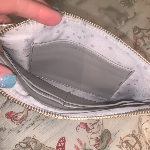 Stella and Dot in charge pouch distressed gold - Picture 3 of 3